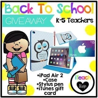 iTeach Second giveaway!