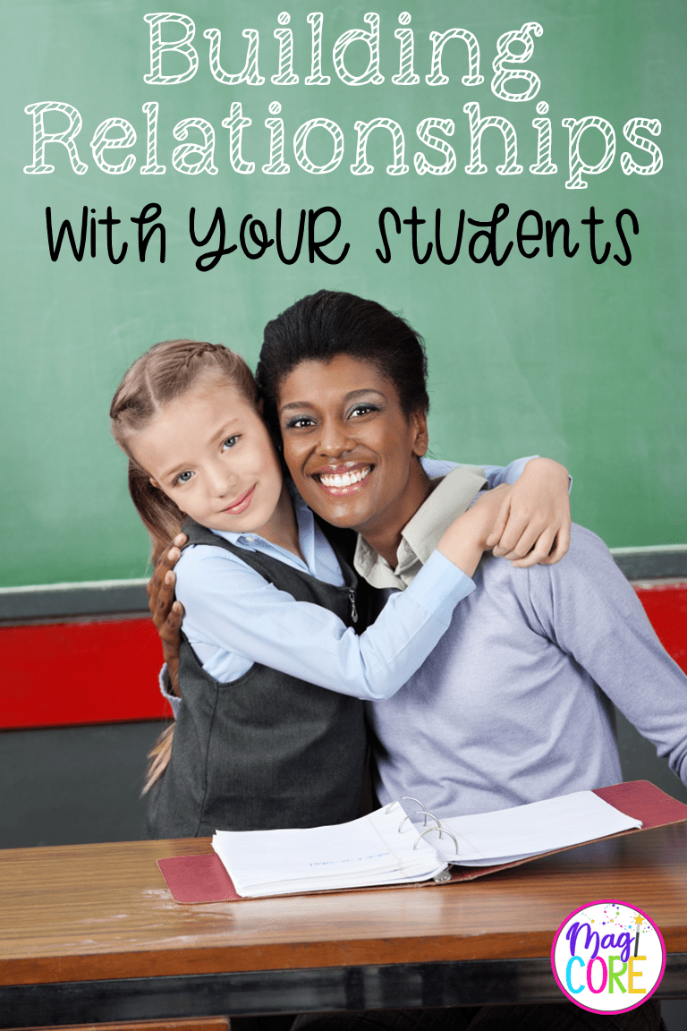 Building Relationships With Your Students for Back To School Pin