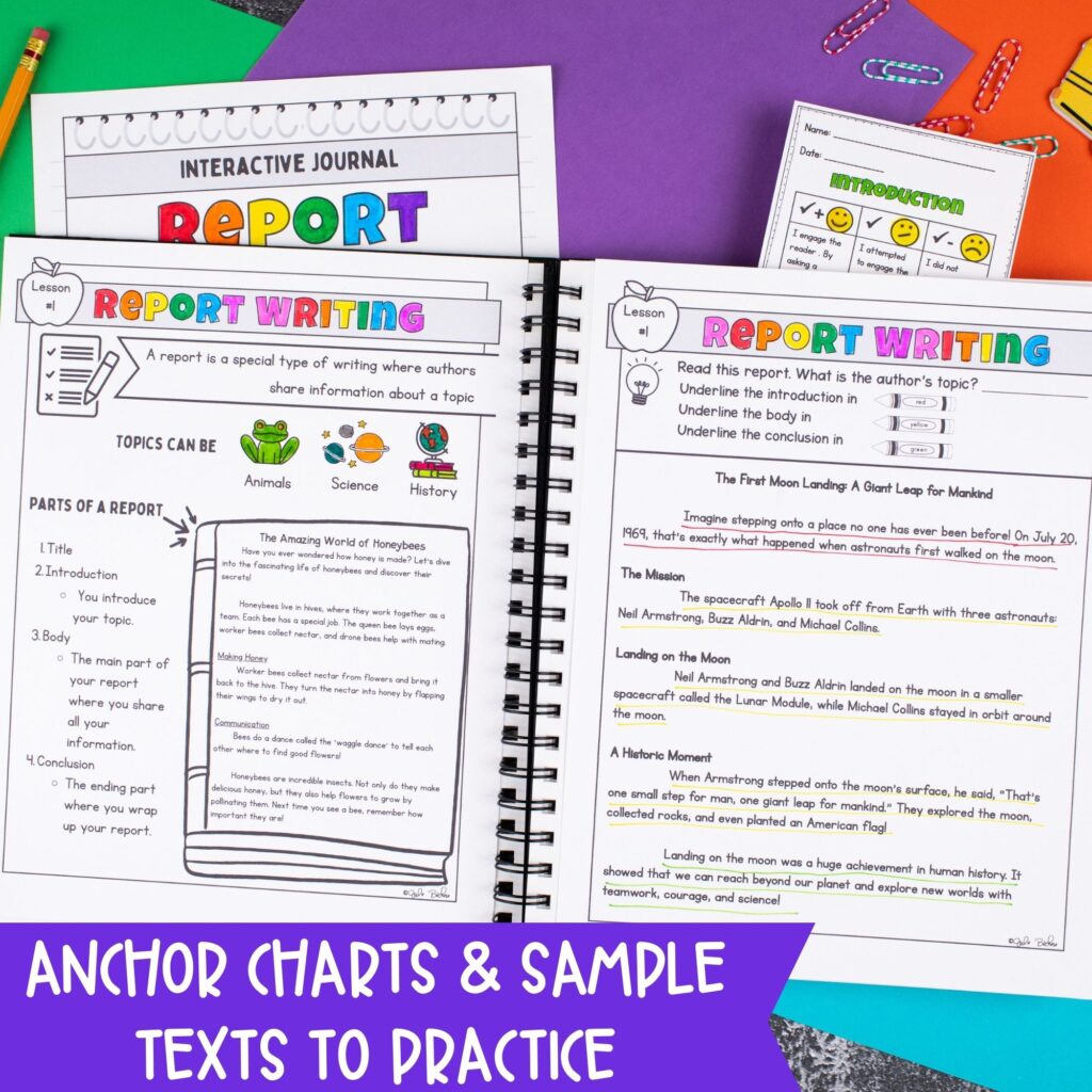 Report Writing - 2nd & 3rd Grade Informational Research Writing | MagiCore