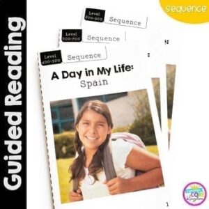 A Day in My Life- Spain- Differentiated Guided Reading (Sequence)1