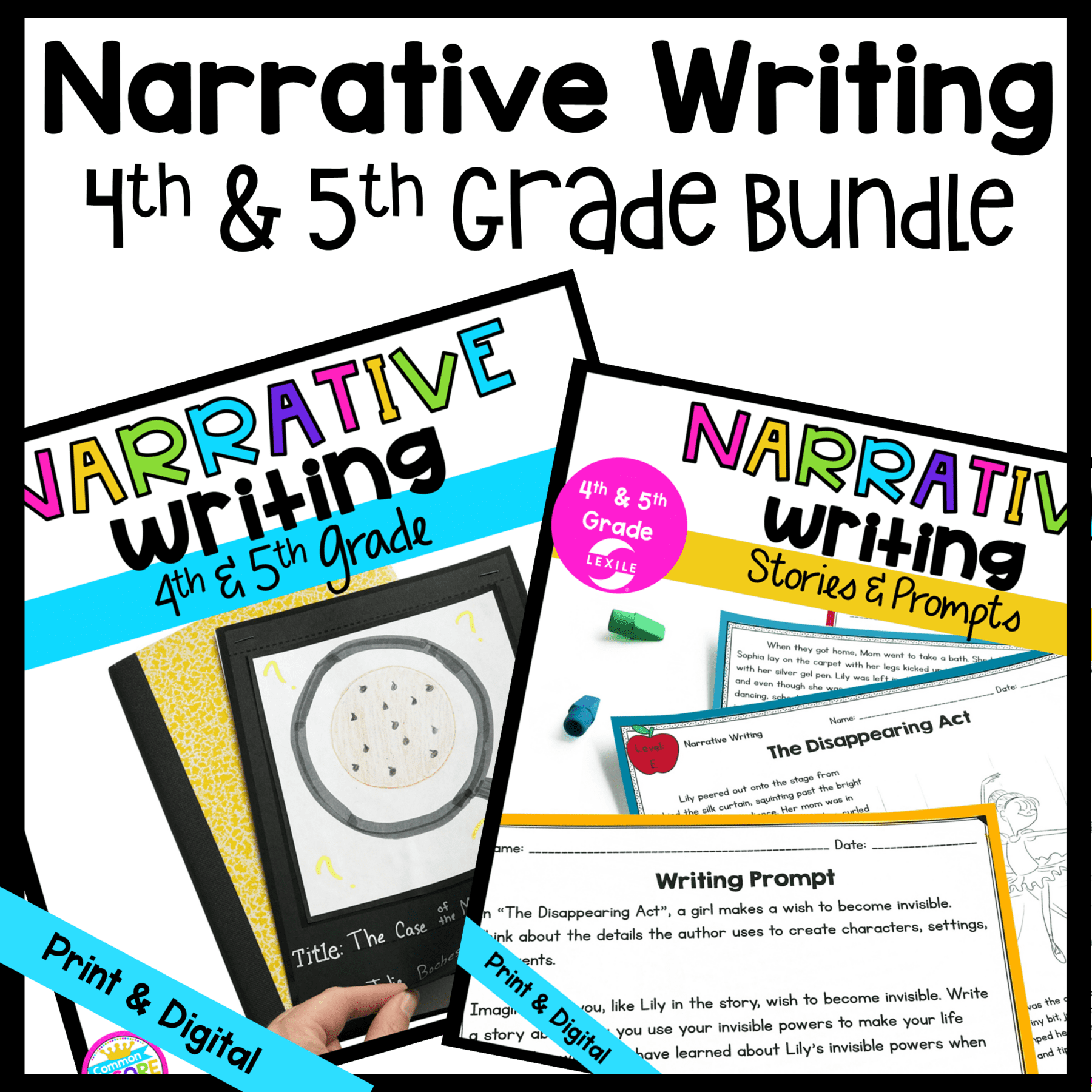 creative narrative writing prompts 5th grade