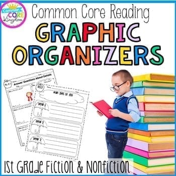 graphic organizer template 1st grade