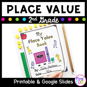 2nd Grade Place Value Hundreds, Tens, Ones - 2.NBT.A.1 - Print & Digital