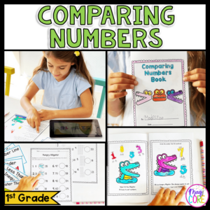 Comparing Numbers Greater Than Less Than - 1st Grade