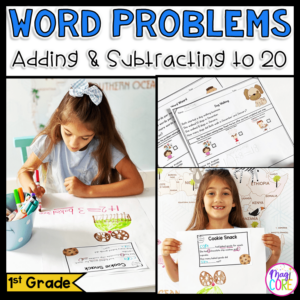 Addition and Subtraction Word Problems 1st Grade