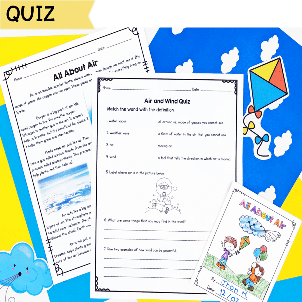 Air &amp; Wind - 1st &amp; 2nd Grade Science Unit | MagiCore