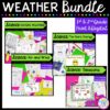Weather Unit Bundle- 1st & 2nd Grade Google Slides Distance Learning