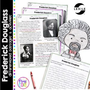 Frederick Douglass Differentiated Reading and Writing Activities