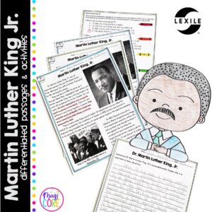 Martin Luther King Jr. Differentiated Reading and Writing Activities