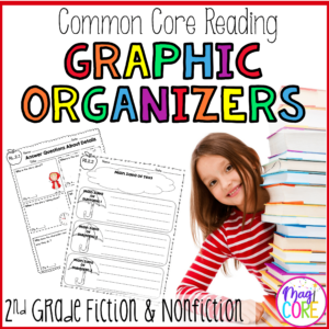 Reading Graphic Organizers - Fiction and Nonfiction - 2nd Grade