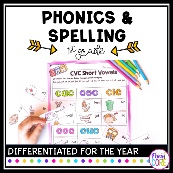 Phonics & Spelling - 1st Grade