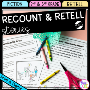 Recount and Retell Stories - 2nd & 3rd Grade Reading Comprehension Passages Unit
