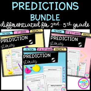 Predictions Bundle for 2nd thorough 5th grade product cover