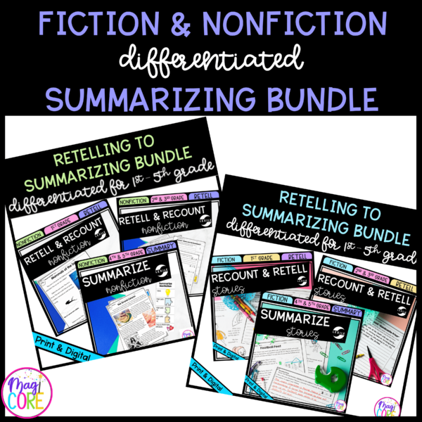 Summary Differentiated Bundle Fiction and Nonfiction - Google Distance Learning