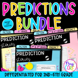 Making Predictions Reading Comprehension Passages Differentiated Bundle