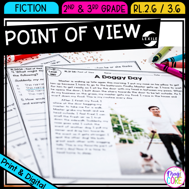 Point of View - 2nd RL.2.6 & 3rd RL.3.6 - Printable & Digital RL2.6 RL3.6