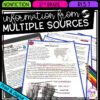 Information from Multiple Sources- 5th Grade RI.5.7 - Reading Passages for RI5.7