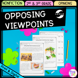 Forming Opinions - 2nd & 3rd Grade Reading Comprehension Passages Unit