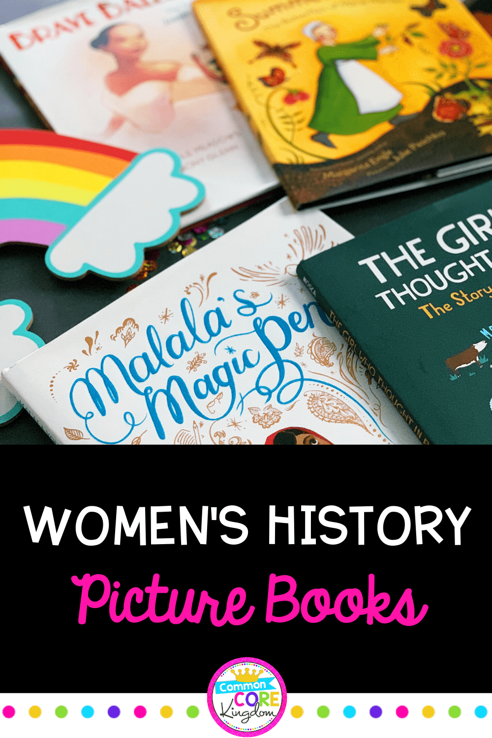 Women's History Picture Books Blog Post Cover