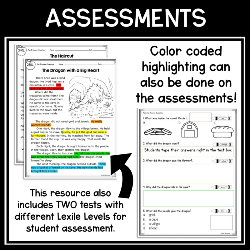 Ask & Answer Questions Assessments