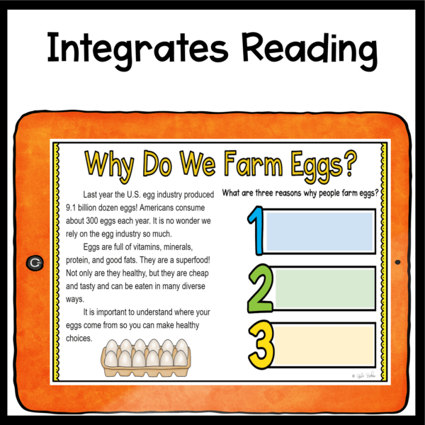 Integrated Reading about Egg Farms