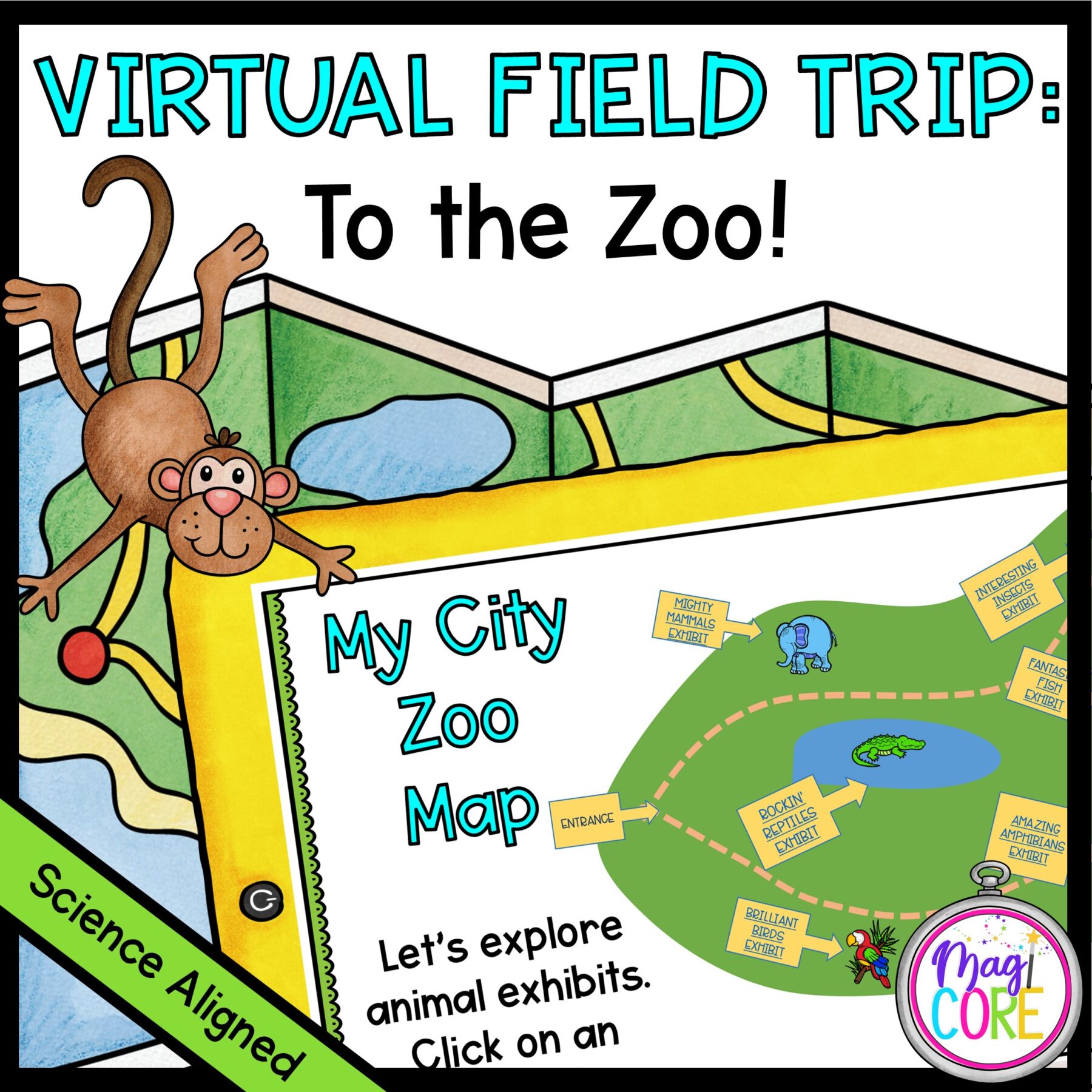 virtual zoo tour for kindergarten