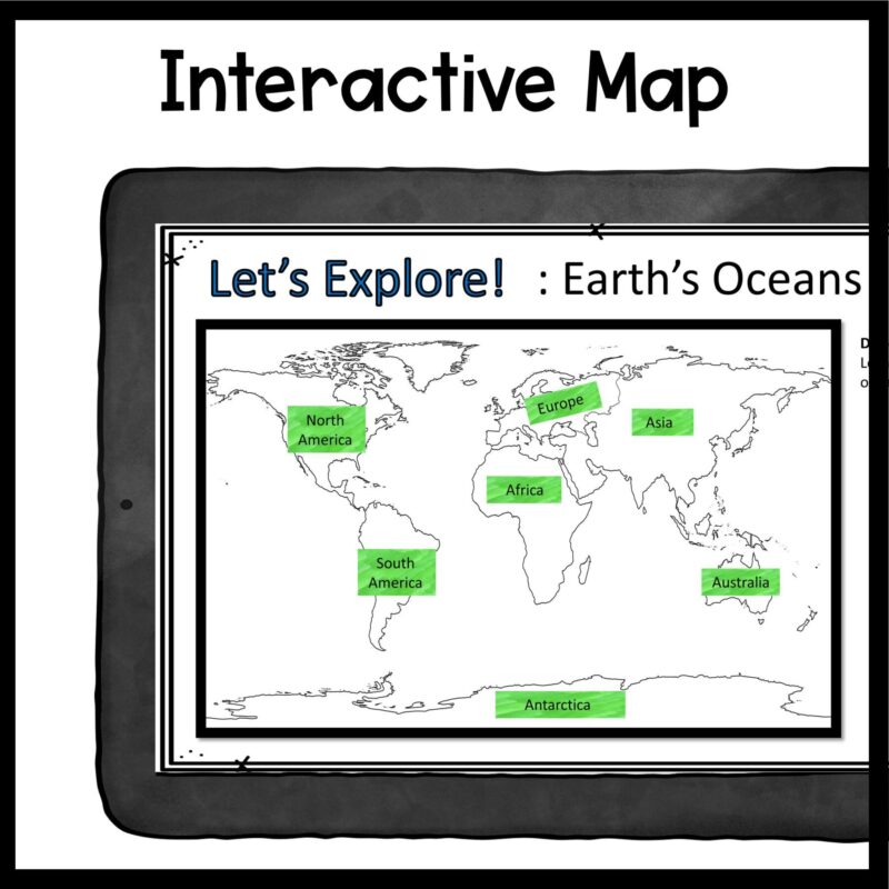 Ocean Virtual Field Trip Interactive Map
