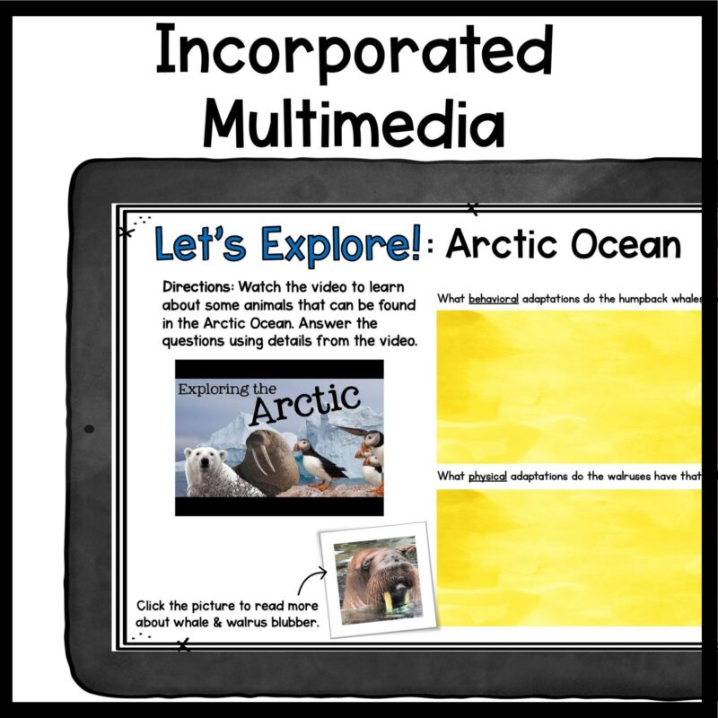 Ocean Virtual Field Trip Incorporated Map