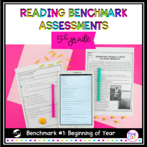 Benchmark Assessment for 5th Grade - Assessment #1