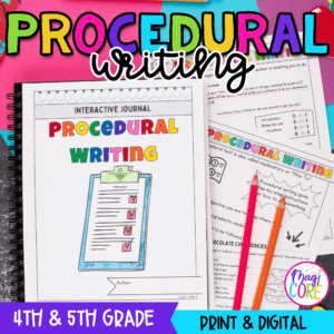Explanatory How To Writing - 4th & 5th Grade Writing Unit Journal Anchor Charts