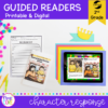 Guided Reading Packet: Character Response - 2nd Grade RL.2.3 - Printable & Digital Formats