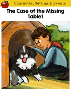 The Case of the Missing Tablet 4th grade guided reader cover