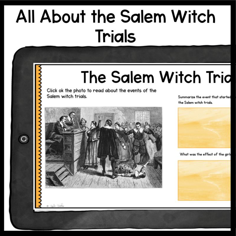 All about the Salem Witch Trials