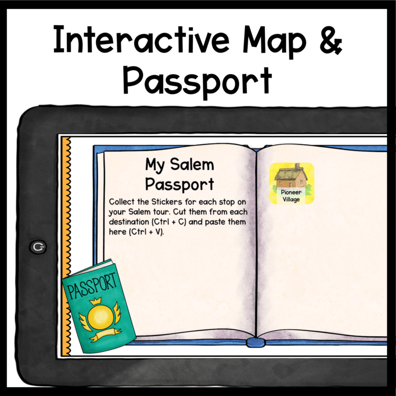 Interactive Map & Passport on Salem Witch Trials