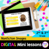 Digital Lessons: Nonfiction Images - RI.2.7 & RI.3.7 - Google Slides & Seesaw