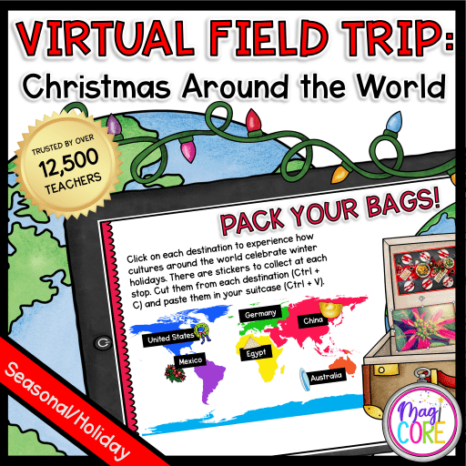 Virtual Field Trip to Christmas Around the World Cover