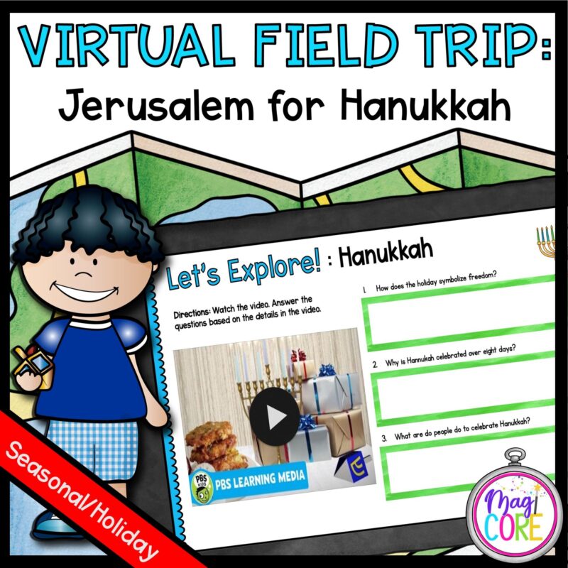 Virtual Field Trip to Jerusalem for Hanukkah
