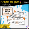 Count to 1000 - 2nd Grade Math Task Cards - Print & Digital - 2.NBT.A.2