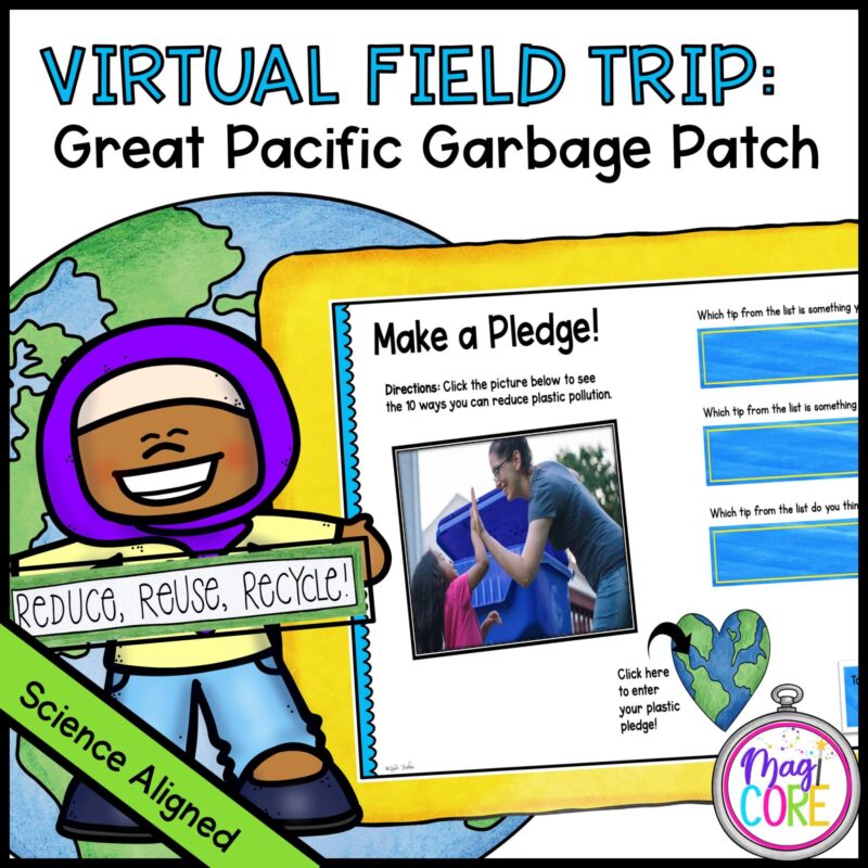 Virtual Field Trip to the Great Pacific Garbage Patch in Google Slides & Seesaw Format