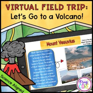Virtual Field Trip to a Volcano in Google Slides and Seesaw Format