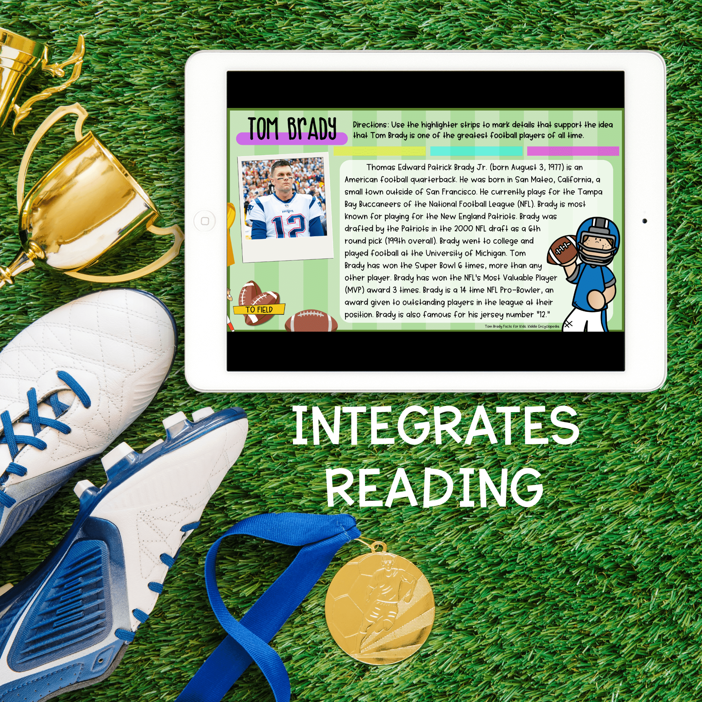 Superbowl Virtual Field Trip Football Game Super Bowl Digital Resource Activity - Image 3