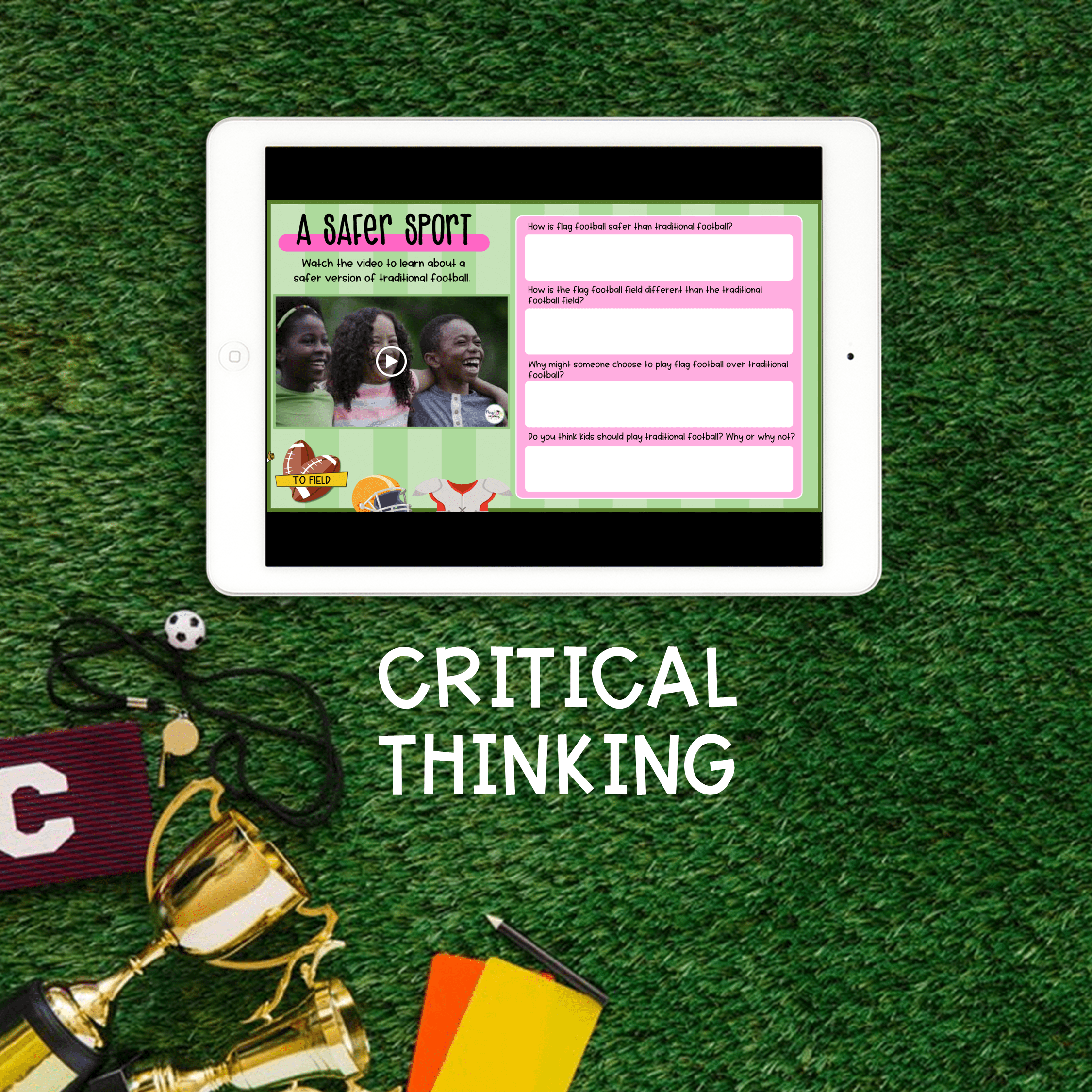 Superbowl Virtual Field Trip Football Game Super Bowl Digital Resource Activity - Image 7