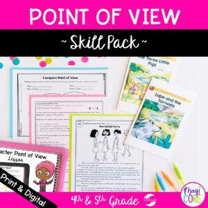 Point of View Skill Pack Bundle – RL.4.6 & RL.5.6 - Print & Digital