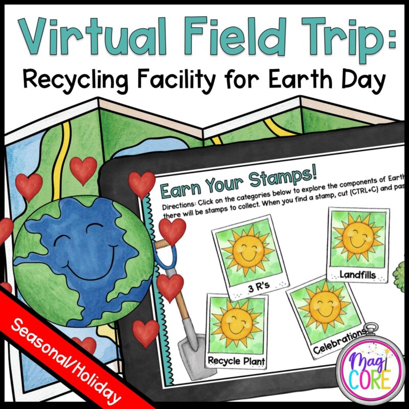 Virtual Field Trip to a Recycling Facility for Earth Day - Google Slides & Seesaw