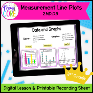 Measurement Line Plots - 2nd Grade Math Digital Mini Lesson - 2.MD.D.9