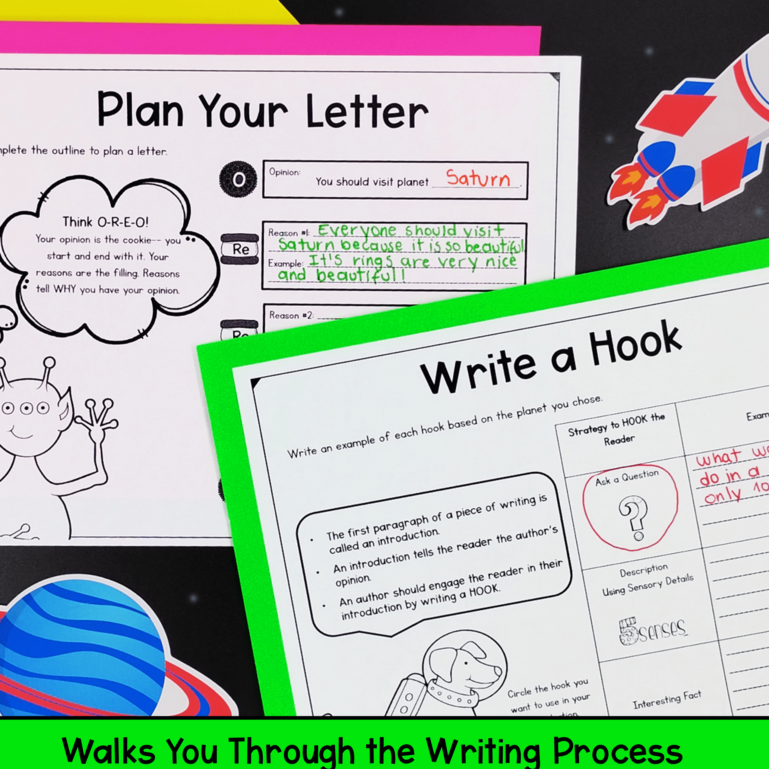 Plan a Trip to Space Writing PBL- 2nd-5th Grade | MagiCore