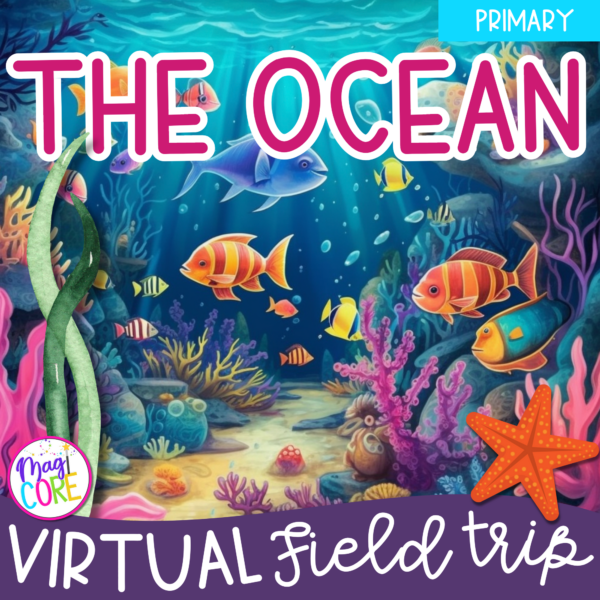 Virtual Field Trip Ocean Habitat Animals Google Slides Seesaw 1st Grade Activity