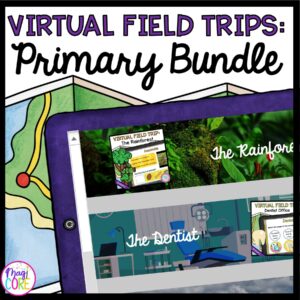 Primary Virtual Field Trips - GROWING Bundle in Google Slides & Seesaw Format