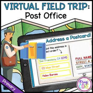 Virtual Field Trip to the Post Office - Primary in Google Slides & Seesaw Format