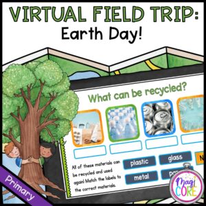 Virtual Field Trip for Earth Day! - Primary in Google Slides & Seesaw Format